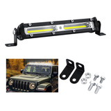 Faros Barras 18w Led Auxiliares 7'' Para Auto Moto Jeep 1pz