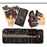 Set De Brochas De Maquillaje Profesional  24 Piezas