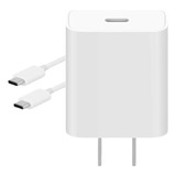 Cargador Xiaomi Mi Carga Rápida 25w Usb C 3a Cable C Color Blanco