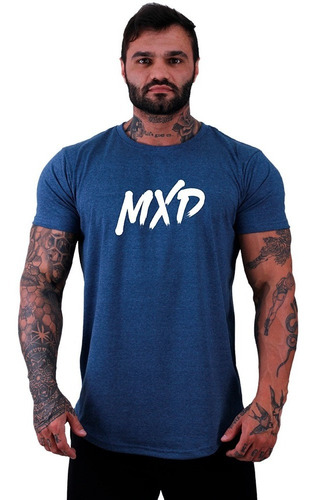 Camiseta Long Line Mxd Conceito Lifestyle Estilo De Vida Gym