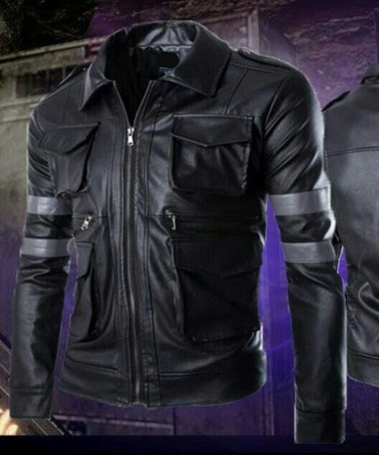 Campera De Cuero Resident Evil 6 (hombre)