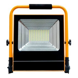 5 Pz Reflector Led Solar 100w Portatil Emergencia Rfs100p