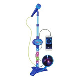 Microfono Infantil Karaoke Luz Y Sonido Mp3 Cod 8830