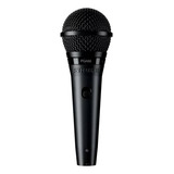 Microfone Shure Pg Alta Pga58-xlr Dinâmico Cardióide Preto