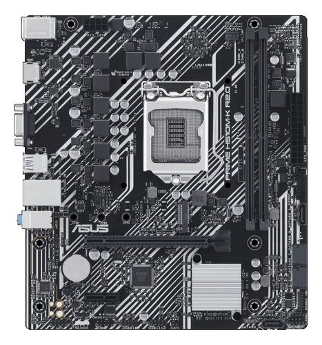 Motherboard Asus Prime H510m K R2.0 Intel 10ma Lga1200 Negro