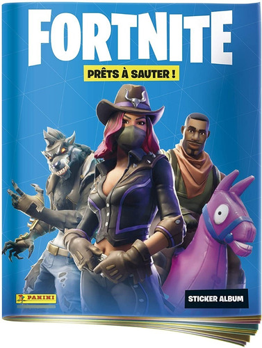 Album Fortnite Ready To Jump Con 141 Laminas Pegadas