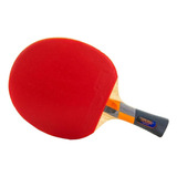 Raqueta De Ping Pong Butterfly Timo Boll Cf 2000  Negra Y Roja Fl (cóncavo)