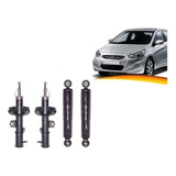 Kit Amortiguadores Para Hyundai Accent Rb 2010 2014  