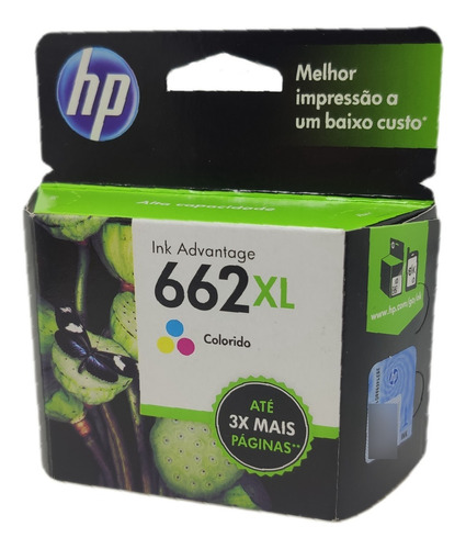 Cartucho 662xl Color Original Hp 2515 2516 3515 3516 4646