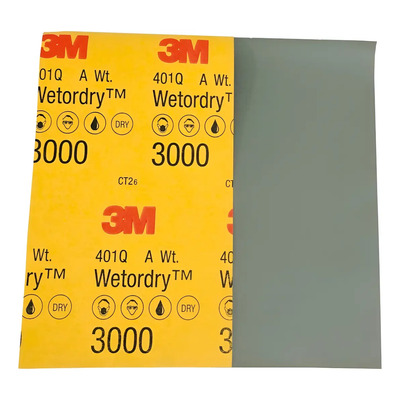 3m Lija De Agua Wetordry G-3000 401q 10pzas. 3000