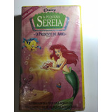 Vhs Infantil Disney - A Pequena Sereia O Presente De Ariel