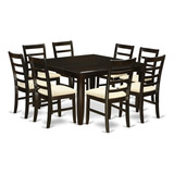 East West Furniture Parf9-cap-c - Juego De Mesa De Comedor .