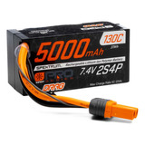 Spektrum 7.4v 5000mah 2s 130c Smart No Prep Drag Lipo Bateri