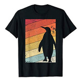 Camisa De Pingüino Camiseta De Estilo Retro