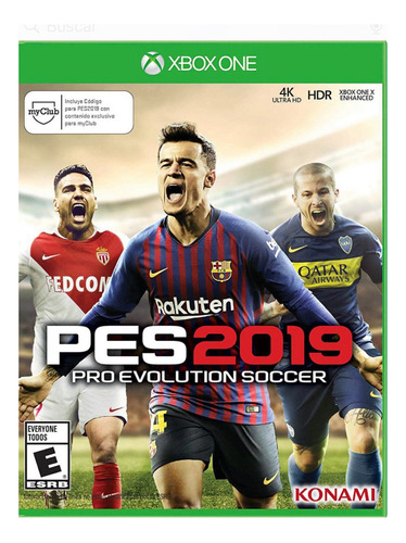 Pes 2019 Pro Evolution Soccer Xbox One Nuevo Sellado Físico*