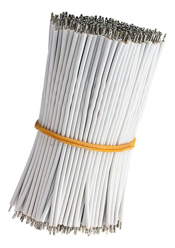 100 Pcs 22awg Alambre Para De Recogida Para Guitarra Blanco