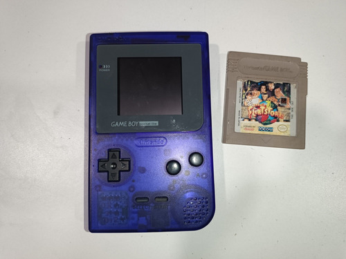 Game Boy Pocket Con Pantalla Ips Juego Y Eliminador 