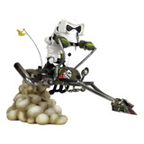 Star Wars Scout Trooper En Speeder Bike Exclusiva Sdcc 2008