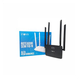 Roteador Inova 300 Mbps Rou 6011 Wifi 4 Antenas 110/220v