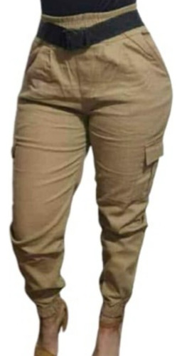 Jogger Tipo Cargo De Mujer