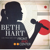 Beth Hart Front And Center - Físico - Cd + Dvd - 2018