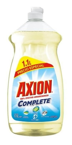 Lavatrastes Liquido Axion Complete Tricloro 1.1 Lt