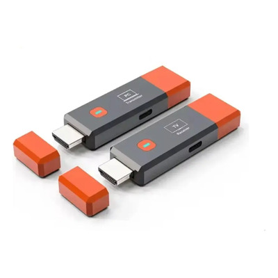 Transmissor Receptor HDMI Sem Fio Vikefon 50m Full HD 1080p Cinza-Escuro | Parcelamento sem juros