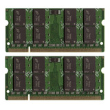 Memoria Ram 4gb (2x2gb) Ddr2-800 Sodimm Pc2-6400
