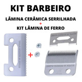 Reposição Lâmina De Inox Kit Barbeiro + Lâmina Serrilhada!!!