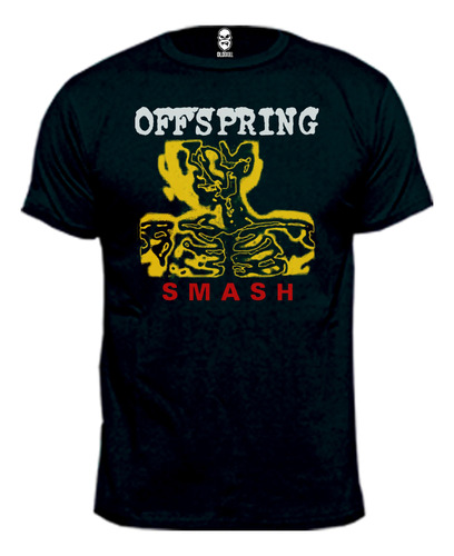 Remera The Offspring Smash Logo Rock 100%algodon Premium