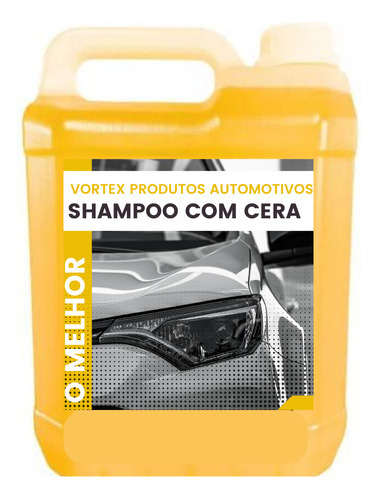 Shampoo Com Cera De Carnaúba 2 Litros Automotivo + Brilho