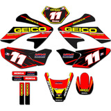 Kit Adesivo Gráfico Para Xr250 Tornado Tor-23 Personalizado