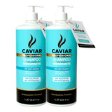 Shampoo  Caviar = Hidratación Profunda