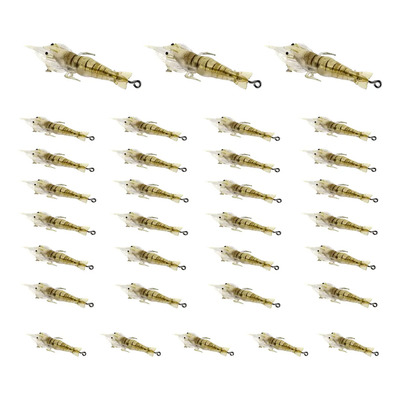 30pz,señuelos Camaron De Pesca For Surfcasting Playa Mj | Envío gratis