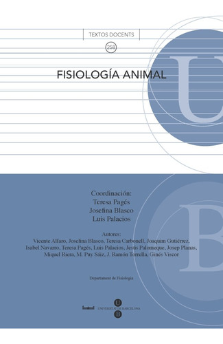 Libro Fisiologã­a Animal - Varios Autores