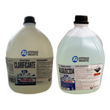 Pack Piscina Alguicida 5lt Y Clarificante 5lt Dideval