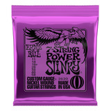 Encordoamento Ernie Ball 0.11 Power Slinky 7 Cordas 2620