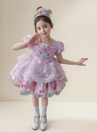 Nuevo Vestido Sanrio Princess Melody Falda Lolita 3-1