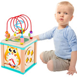 Cubo Montessori Laberinto 5 Actividades Desarrollo Infantil 