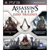 Assassins Creed Ezio Trylogy Ps3 Nuevo Original Sellado