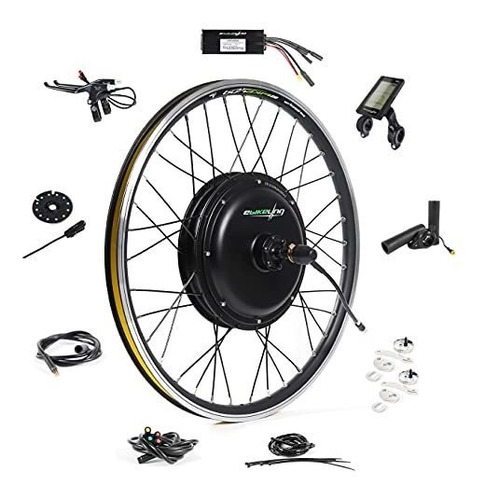 Kit Motor Electrico P/ Bicicleta Rod 24 Rueda Del. 1200w