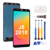 E Oled Para Samsung Galaxy J8 2018 J810 Lcd Digitador Tela E