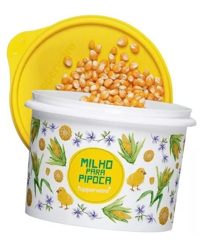 Tupperware Caixa Milho Para Pipoca 1,1l Pote Mantimento