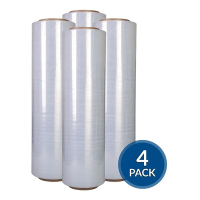 Pack 4 Rollos Film Plastico Para Emplayar Playo 18x70x1200 | Envío gratis