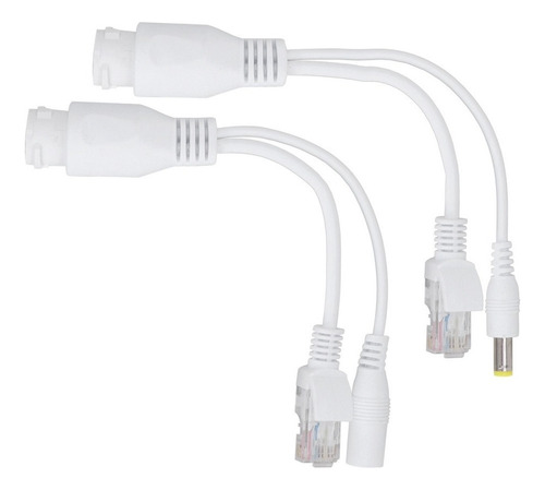 Cable Adaptador Pasivo Poe Splitter, Alimentación Por Ethern