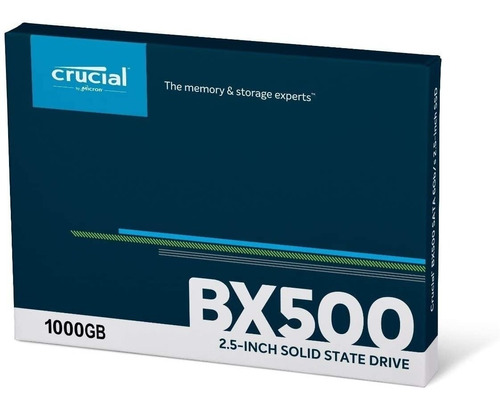 Disco Duro Solido Ssd 1 Tera Crucial Bx500 2.5 Sata