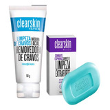 Kit Clearskin Másc Remove Cravos + Sabonete Extra Forte