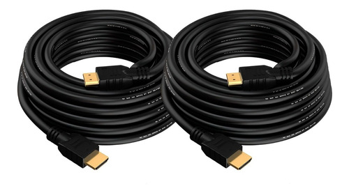 Pack 2 Cables Hdmi 8k 5 Metros Ultra Hd V2.1 Alta Velocidad