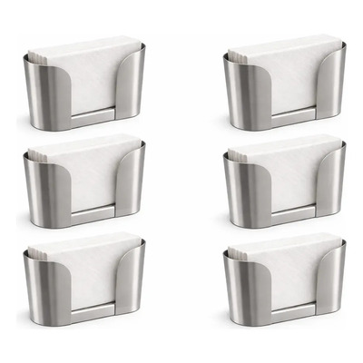 Servilletero Taquero Restaurante Acero Inoxidable 6 Piezas | MercadoLibre