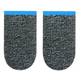 6 X 2 Paquetes De Pantalla Táctil Manga De Dedo Azul Negro